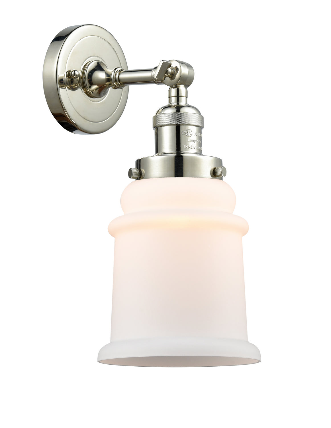 Innovations - 203-PN-G181 - One Light Wall Sconce - Franklin Restoration - Polished Nickel