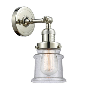 Innovations - 203-PN-G184S - One Light Wall Sconce - Franklin Restoration - Polished Nickel