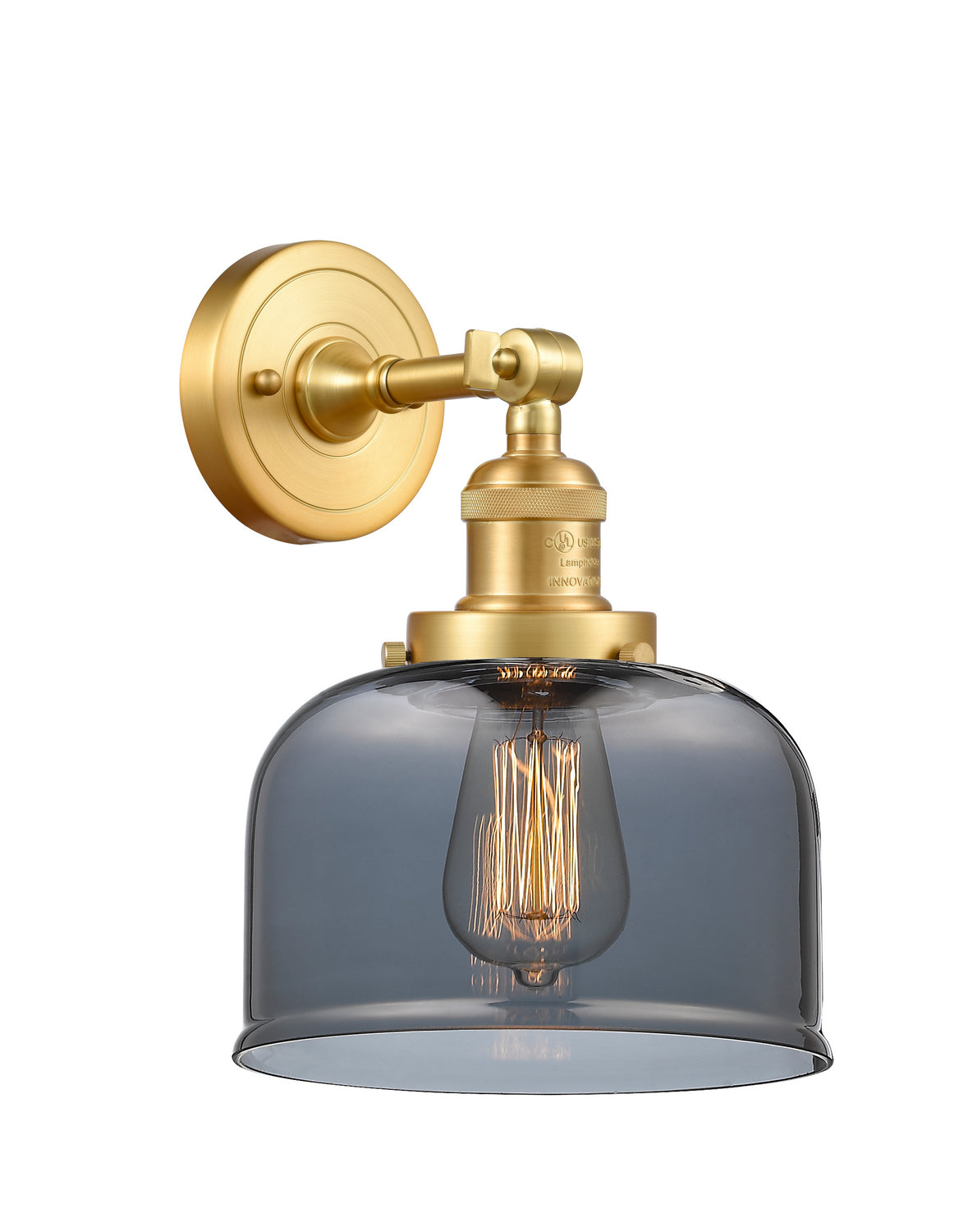 Innovations - 203-SG-G73 - One Light Wall Sconce - Franklin Restoration - Satin Gold