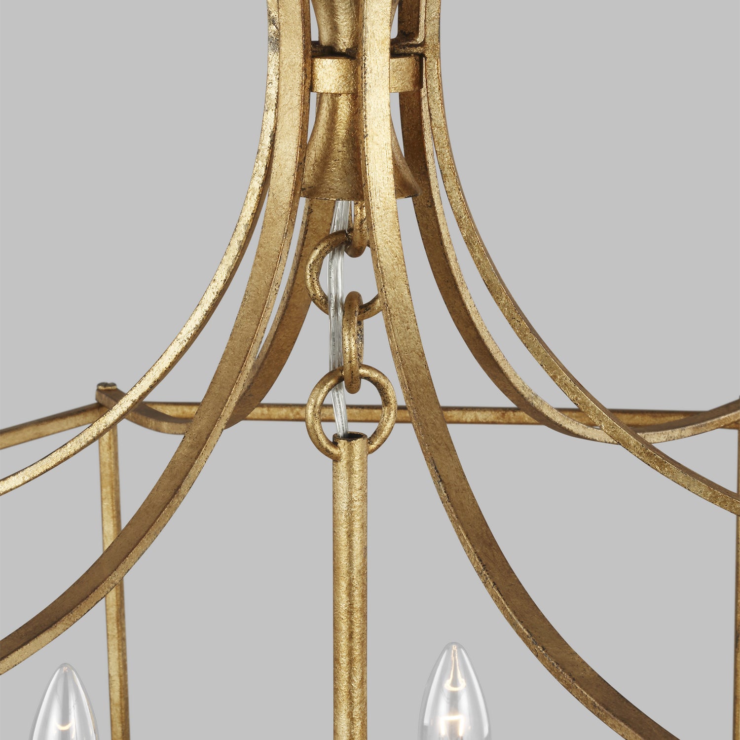 Visual Comfort Studio - AC1046ADB - Six Light Chandelier - Bantry House - Antique Gild