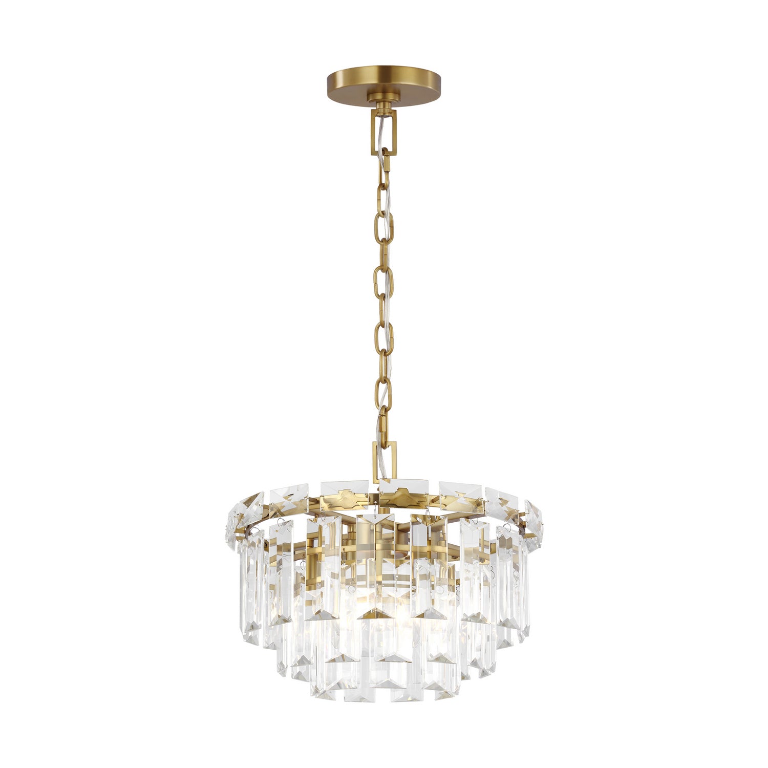 Visual Comfort Studio - CC1254BBS - Four Light Chandelier - Arden - Burnished Brass