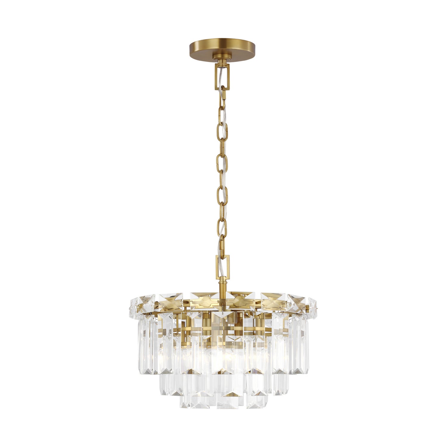 Visual Comfort Studio - CC1254BBS - Four Light Chandelier - Arden - Burnished Brass