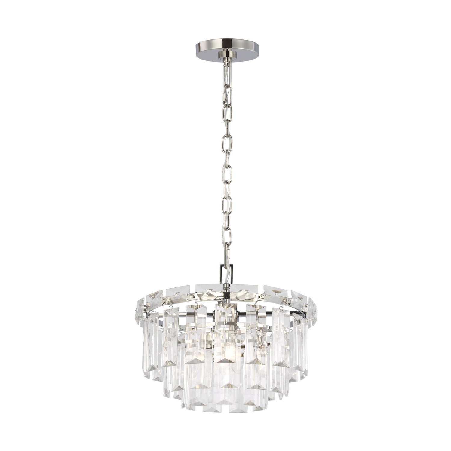 Visual Comfort Studio - CC1254PN - Four Light Chandelier - Arden - Polished Nickel