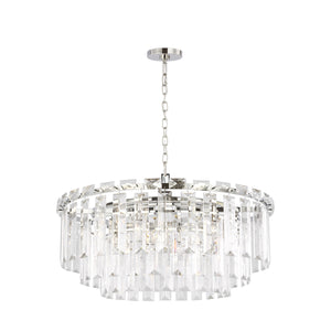 Visual Comfort Studio - CC12716PN - 16 Light Chandelier - Arden - Polished Nickel