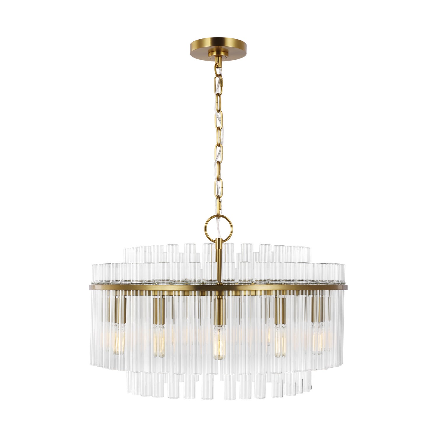 Visual Comfort Studio - CC12812BBS - 12 Light Chandelier - Beckett - Burnished Brass