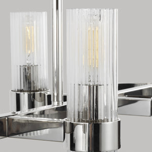 Visual Comfort Studio - CC13810PN - Ten Light Chandelier - Geneva - Polished Nickel