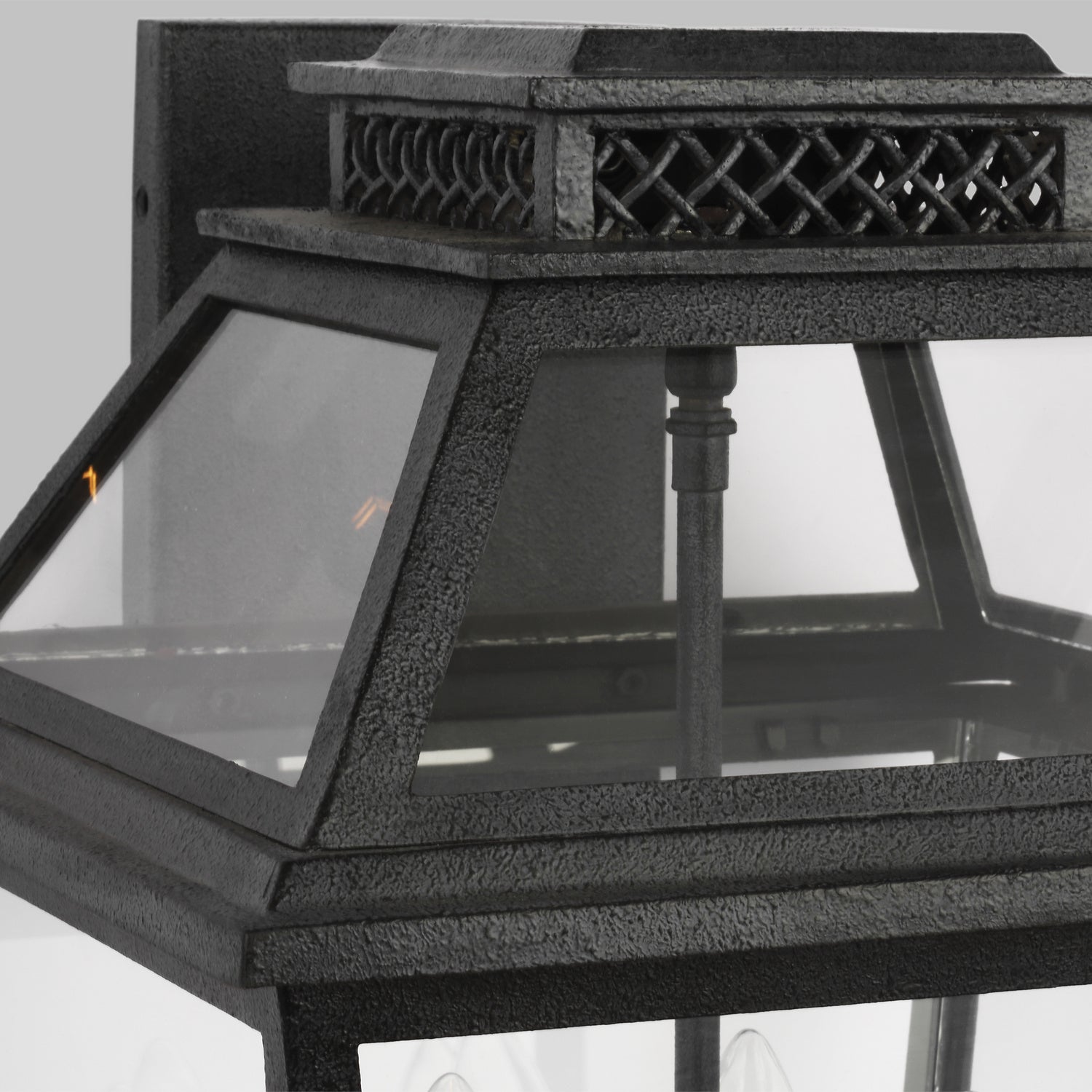 Visual Comfort Studio - CO1034DWZ - Four Light Outdoor Wall Lantern - Falmouth - Dark Weathered Zinc