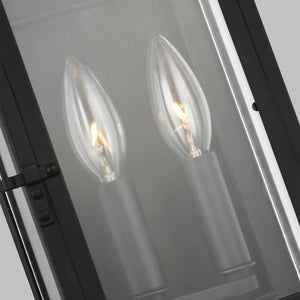 Visual Comfort Studio - CO1252TXB - Two Light Outdoor Wall Lantern - Hingham - Textured Black