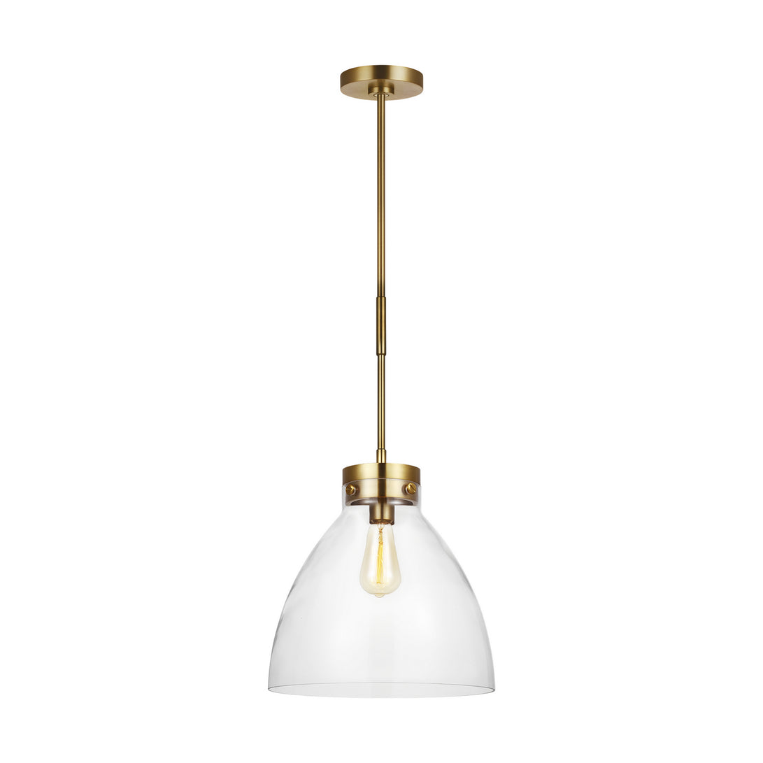 Visual Comfort Studio - CP1121BBS - One Light Pendant - Garrett - Burnished Brass