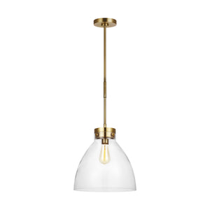 Visual Comfort Studio - CP1121BBS - One Light Pendant - Garrett - Burnished Brass