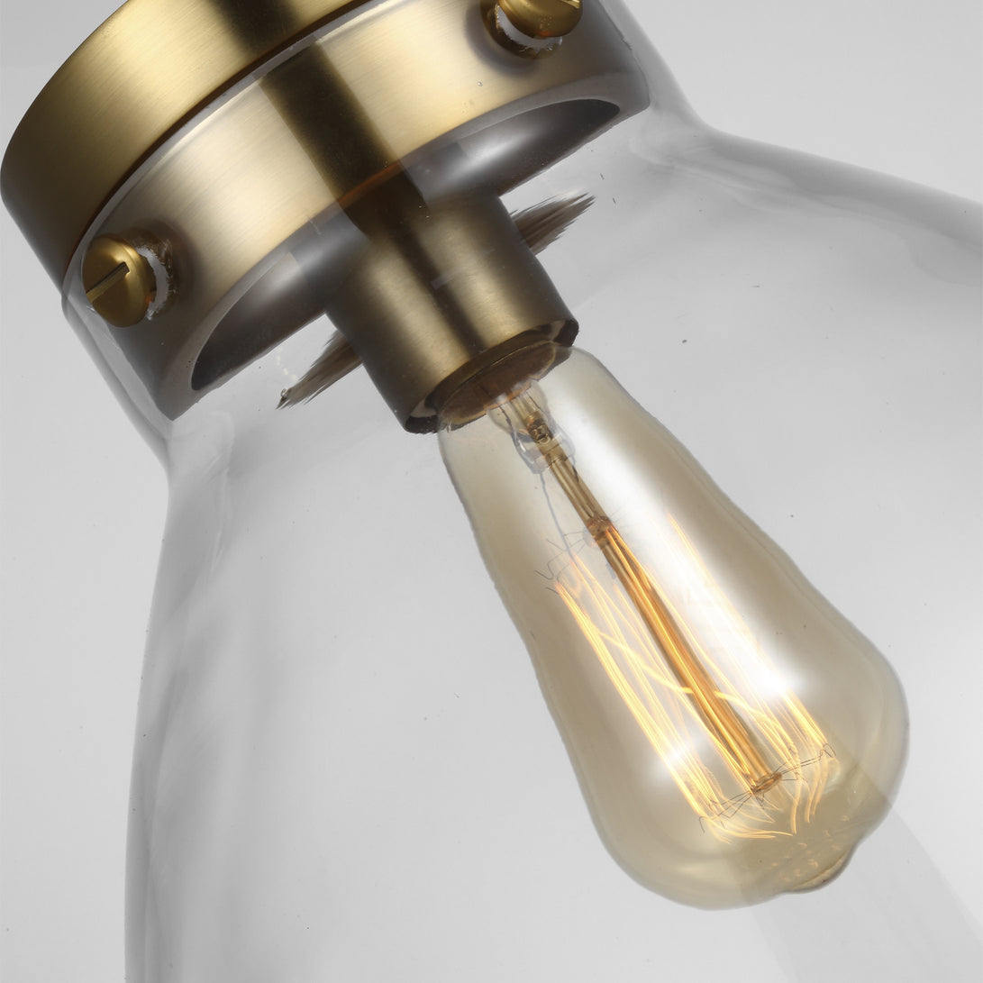 Visual Comfort Studio - CP1121BBS - One Light Pendant - Garrett - Burnished Brass