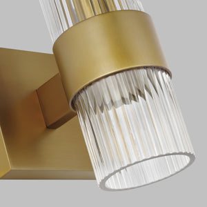 Visual Comfort Studio - CV1021BBS - One Light Wall Sconce - Geneva - Burnished Brass