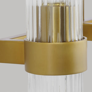 Visual Comfort Studio - CV1023BBS - Three Light Vanity - Geneva - Burnished Brass