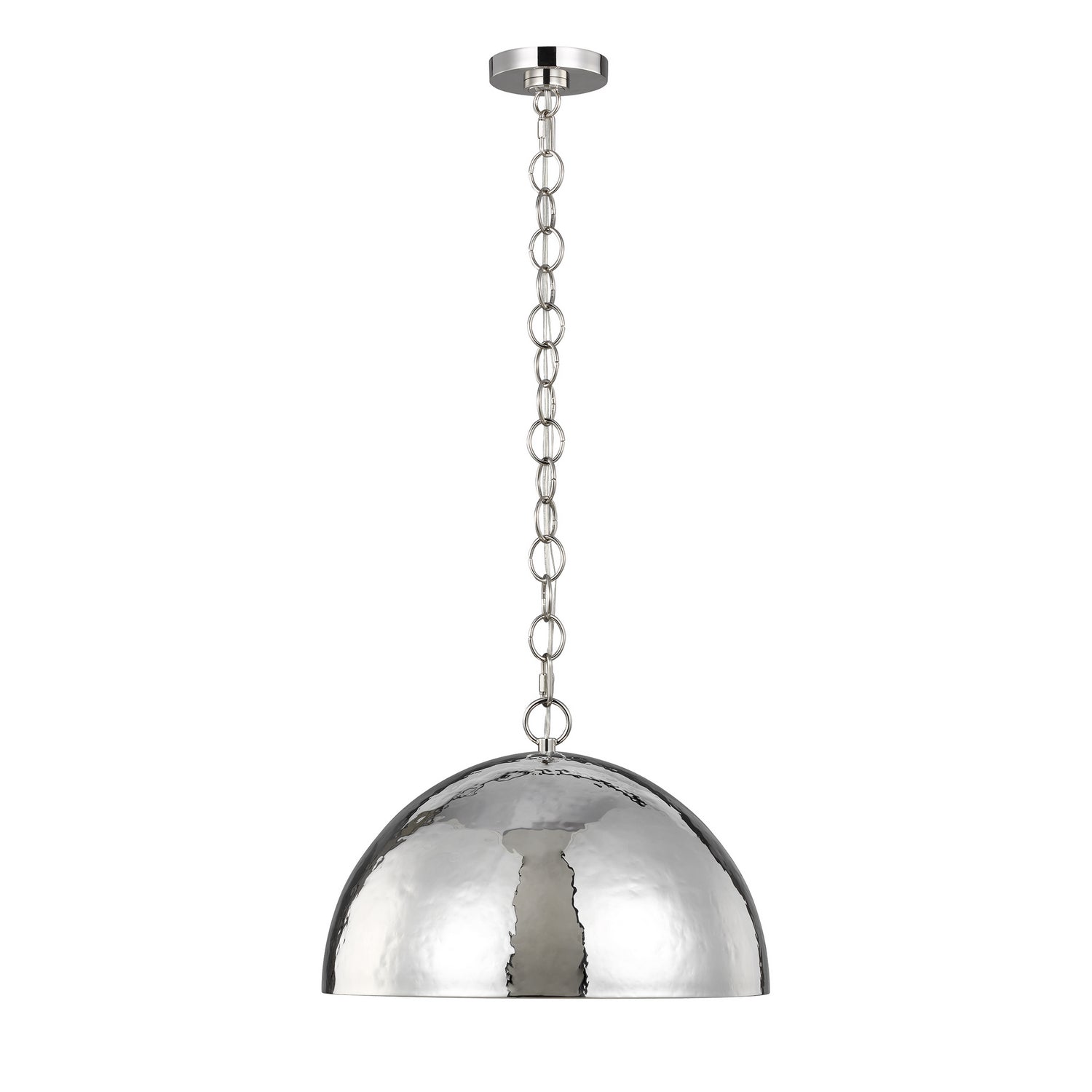 Visual Comfort Studio - EP1251PN - One Light Pendant - Whare - Polished Nickel