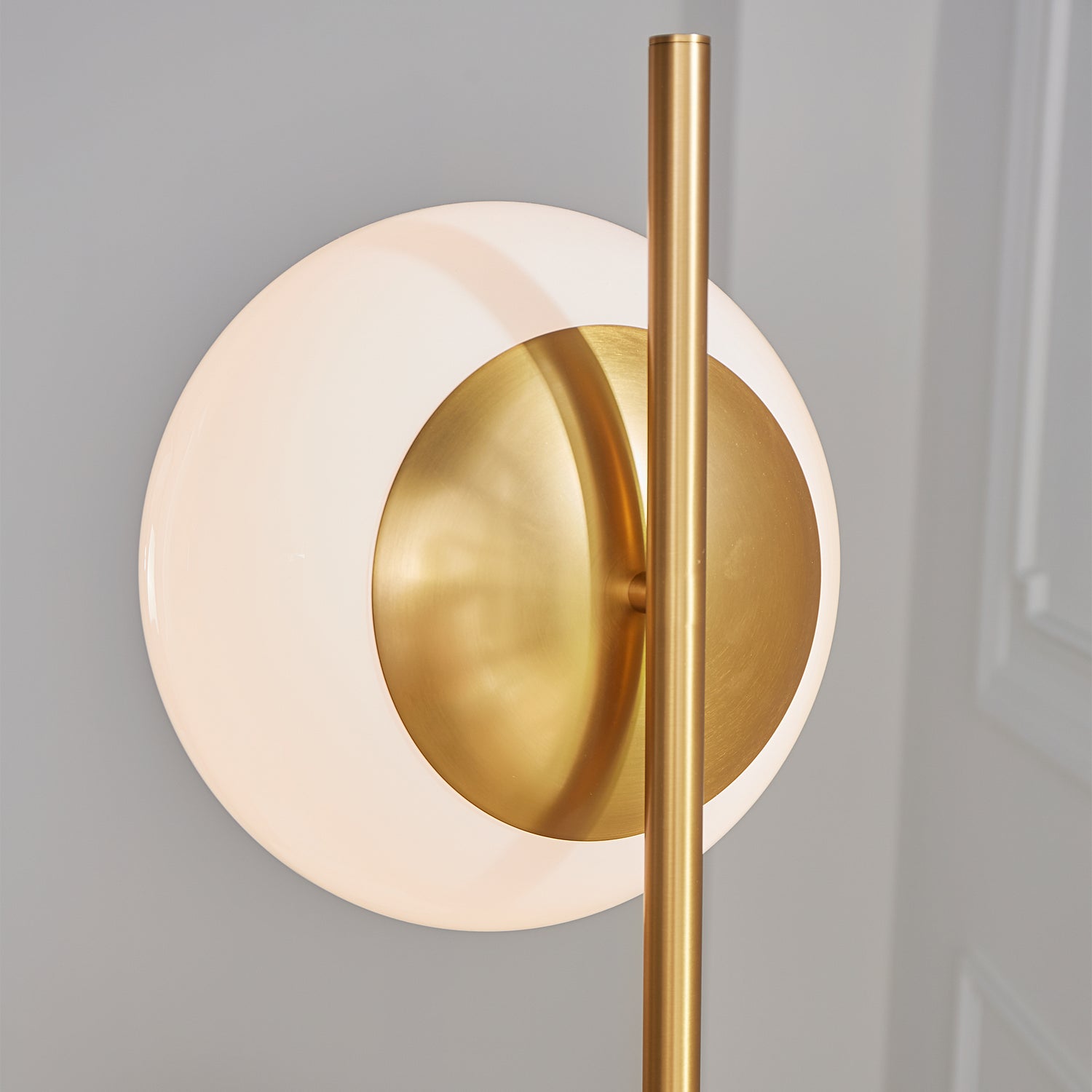 Visual Comfort Studio - ET1361BBS1 - One Light Floor Lamp - Lune - Burnished Brass