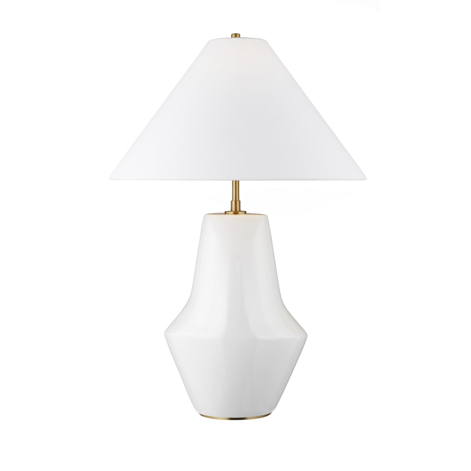 Visual Comfort Studio - KT1221ARC1 - One Light Table Lamp - Contour - Arctic White