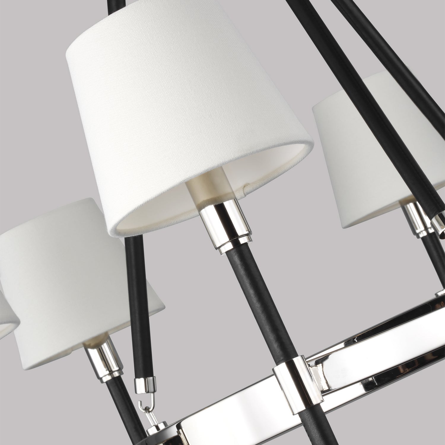 Visual Comfort Studio - LC1006PN - Six Light Chandelier - Katie - Polished Nickel