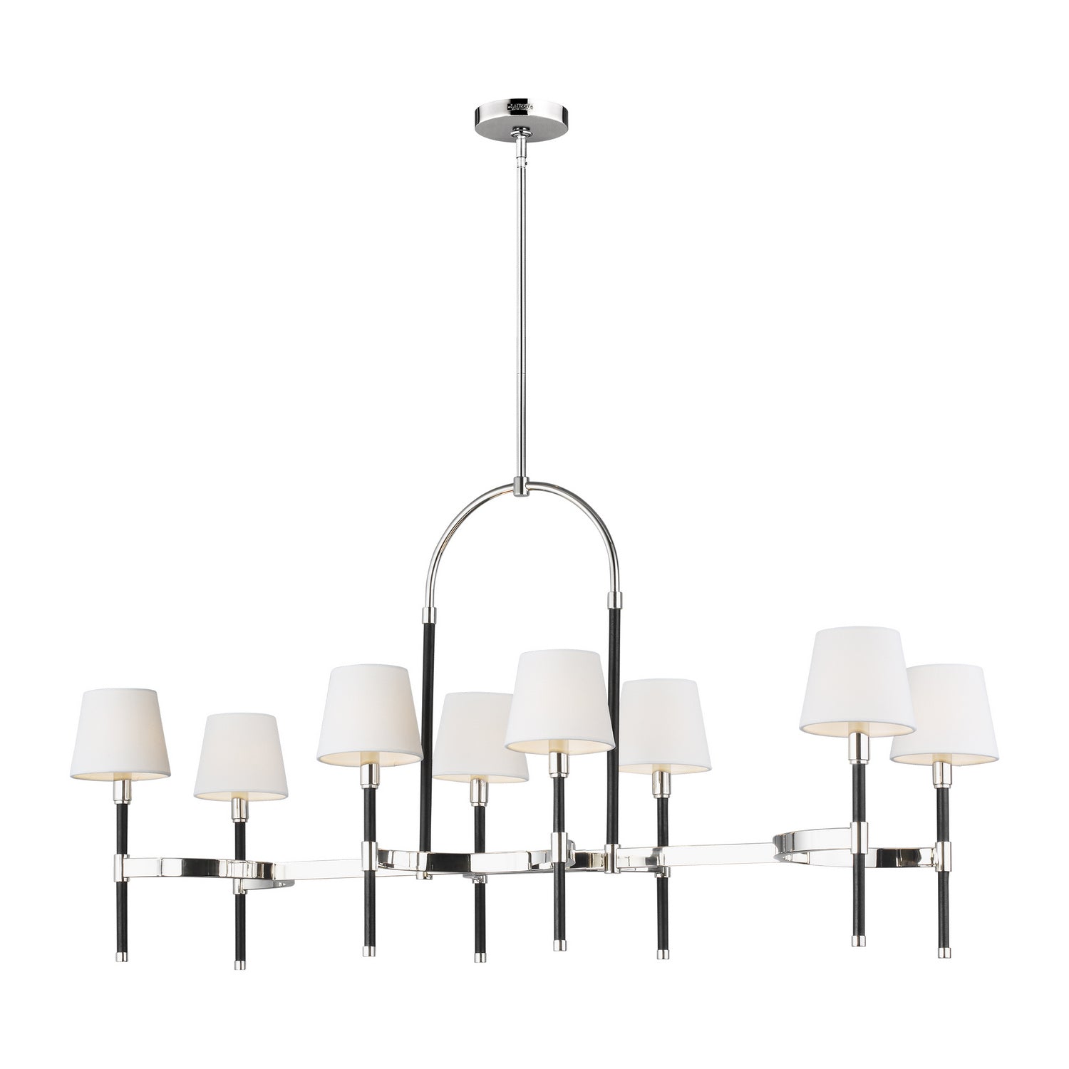 Visual Comfort Studio - LC1028PN - Eight Light Chandelier - Katie - Polished Nickel