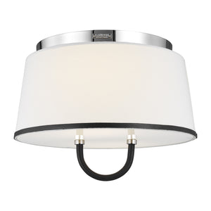 Visual Comfort Studio - LF1002PN - Two Light Flush Mount - Katie - Polished Nickel