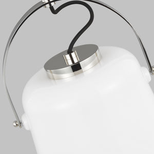 Visual Comfort Studio - LP1001PN - One Light Pendant - Hazel - Polished Nickel