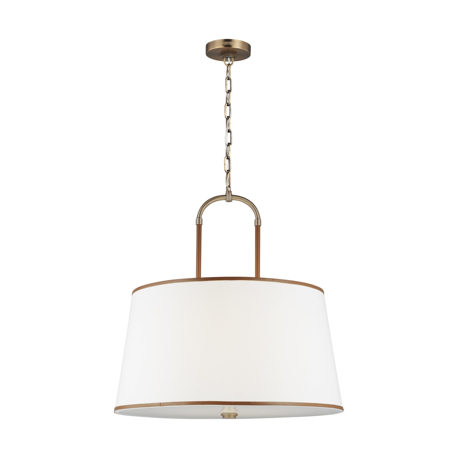 Visual Comfort Studio - LP1024TWB - Four Light Pendant - Katie - Time Worn Brass