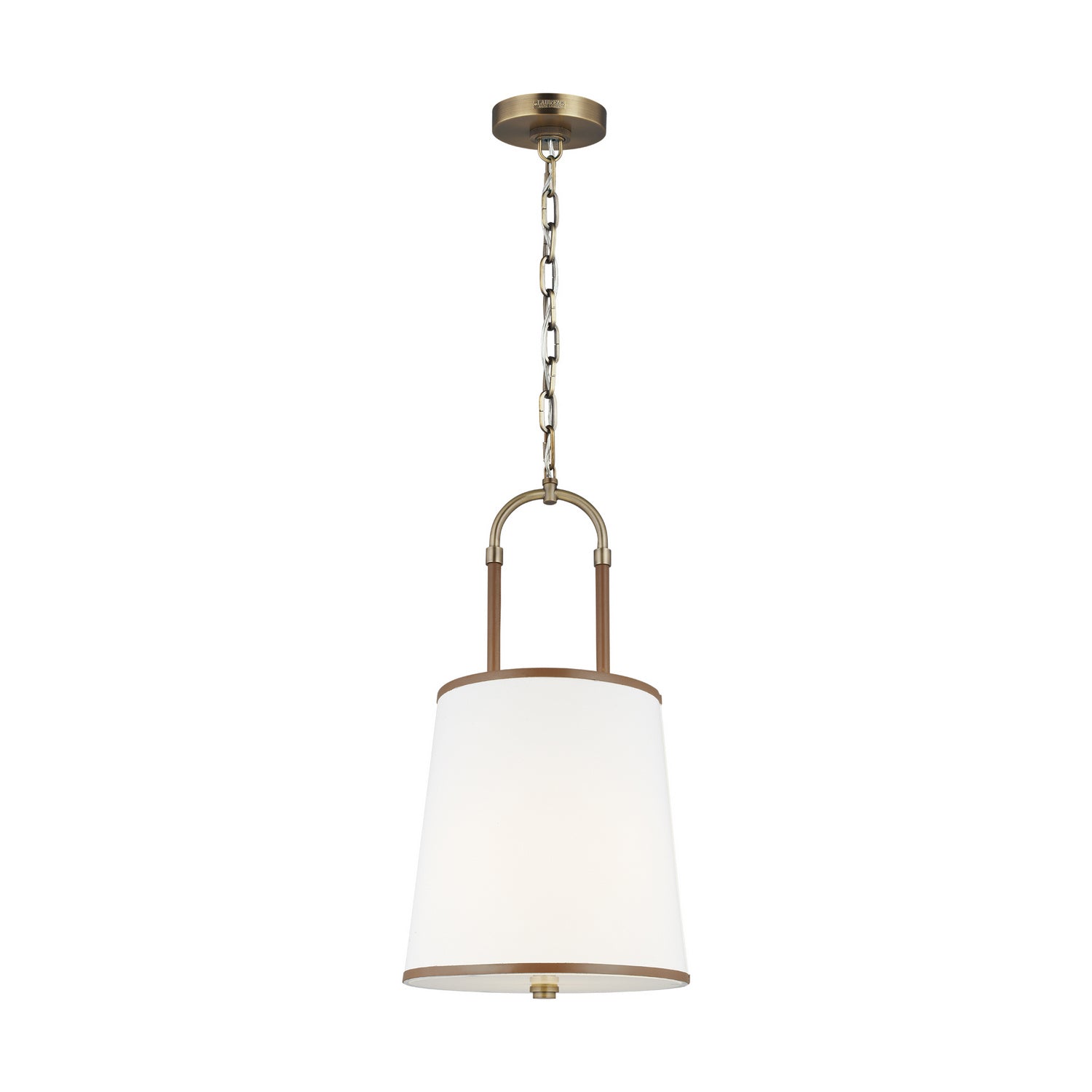 Visual Comfort Studio - LP1031TWB - One Light Pendant - Katie - Time Worn Brass