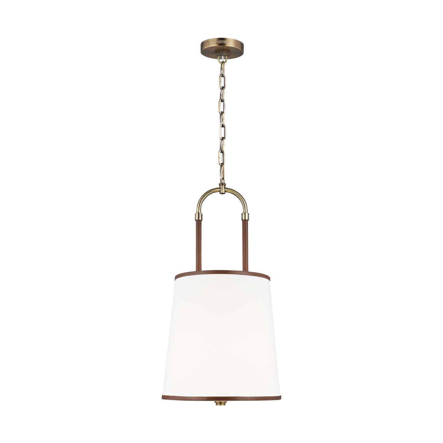 Visual Comfort Studio - LP1031TWB - One Light Pendant - Katie - Time Worn Brass