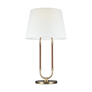 Visual Comfort Studio - LT1021TWB1 - One Light Table Lamp - Katie - Time Worn Brass