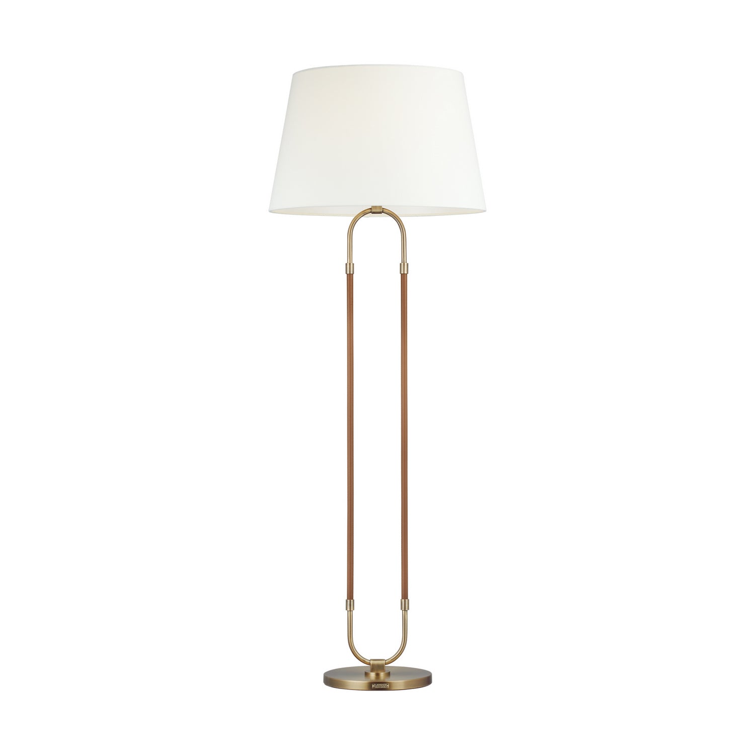 Visual Comfort Studio - LT1031TWB1 - One Light Floor Lamp - Katie - Time Worn Brass