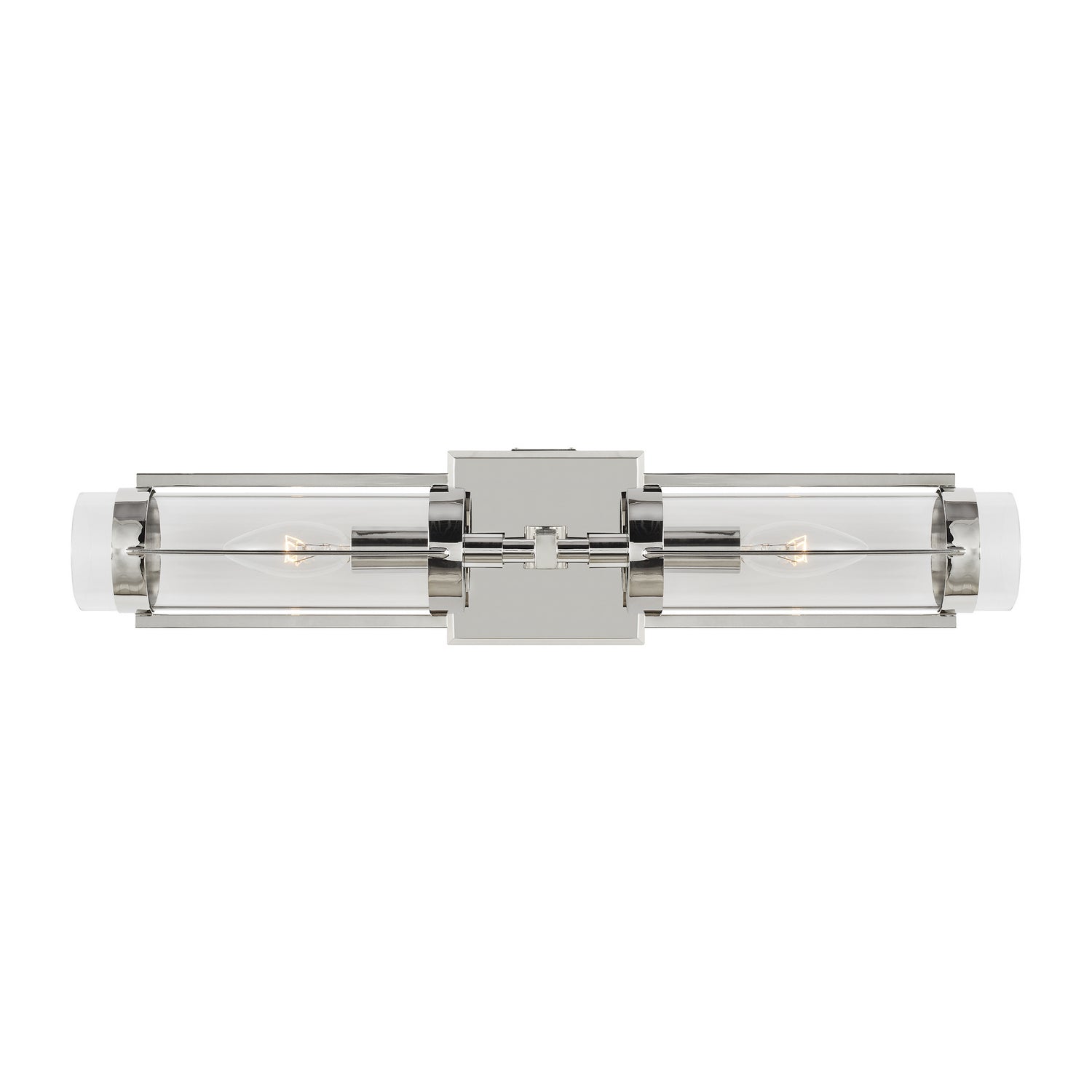 Visual Comfort Studio - LV1002PN - Two Light Wall Sconce - Flynn - Polished Nickel