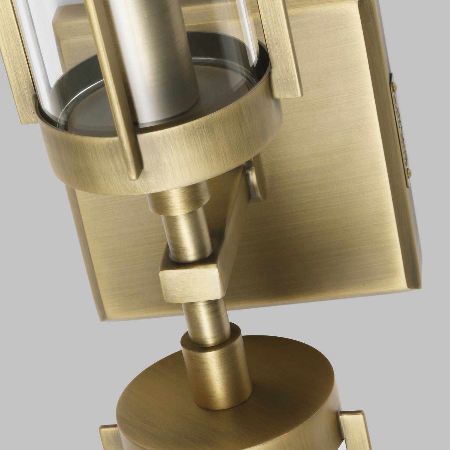 Visual Comfort Studio - LV1002TWB - Two Light Wall Sconce - Flynn - Time Worn Brass