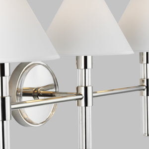 Visual Comfort Studio - LV1043PN - Three Light Vanity - Robert - Polished Nickel