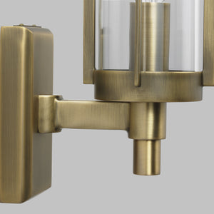 Visual Comfort Studio - LW1031TWB - One Light Wall Sconce - Flynn - Time Worn Brass