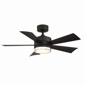 Modern Forms Fans - FR-W1801-52L-35-MB - 52"Ceiling Fan - Wynd - Matte Black