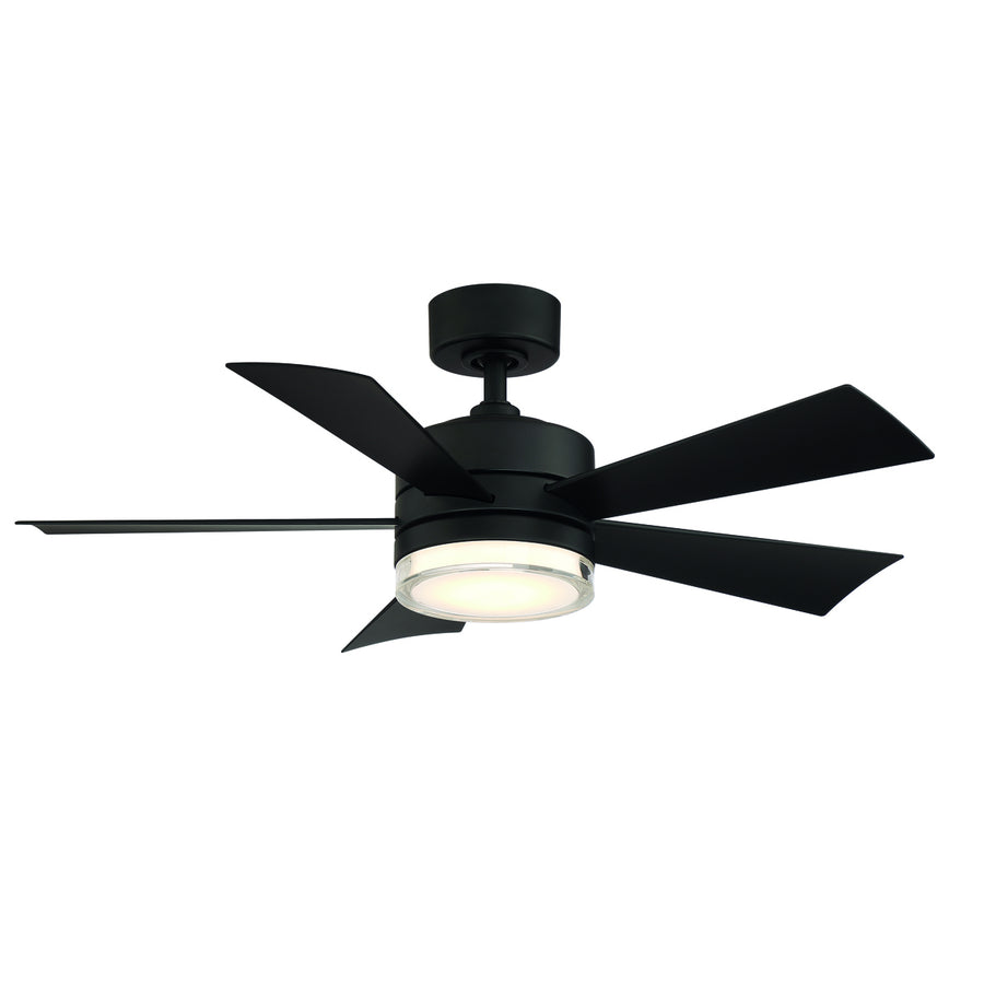 Modern Forms Fans - FR-W1801-52L-MB - 52" Ceiling Fan - Wynd - Matte Black