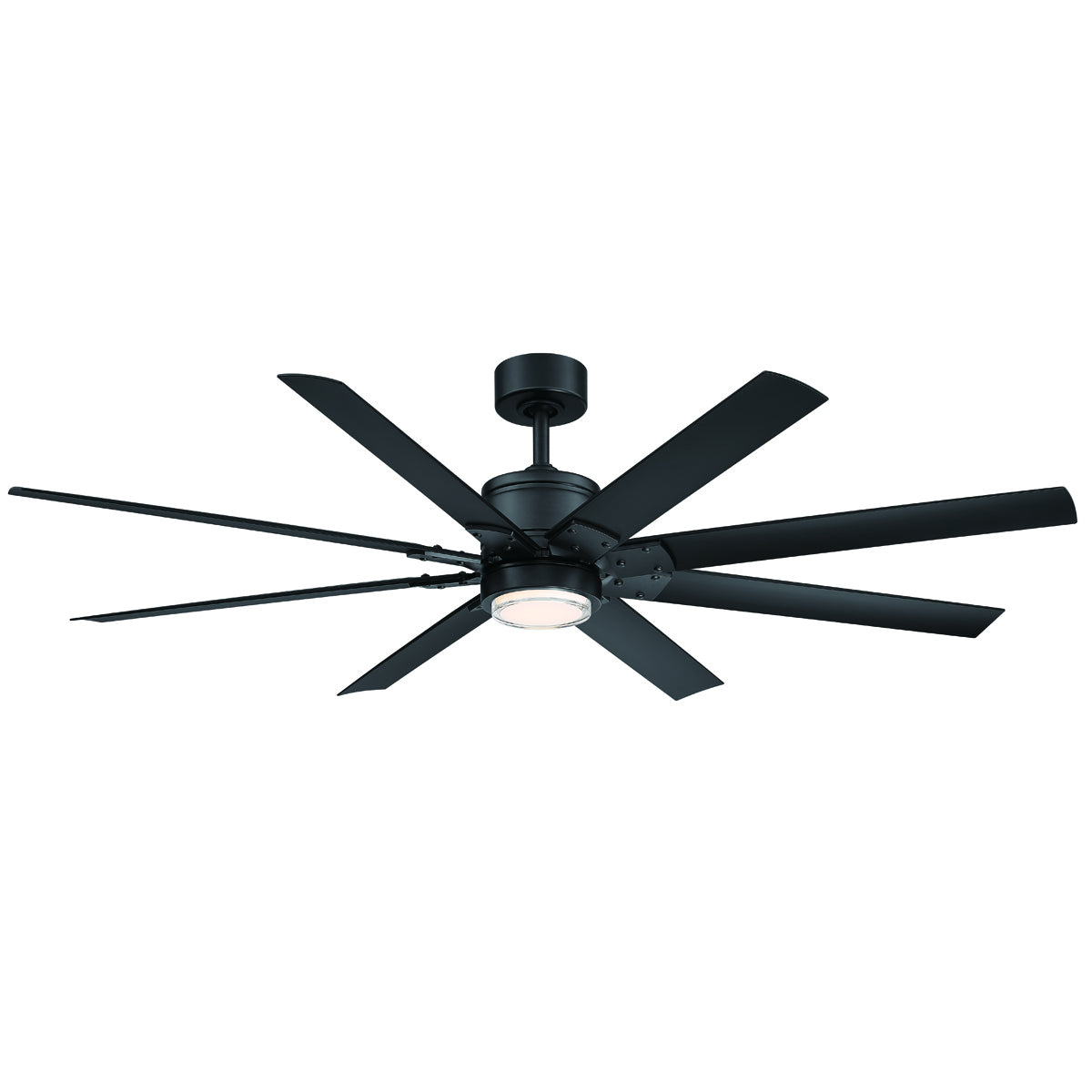 Modern Forms Fans - FR-W2001-52L-27-MB - 52"Ceiling Fan - Renegade - Matte Black