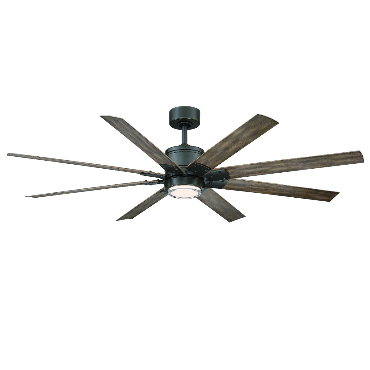 Modern Forms Fans - FR-W2001-52L27OBBW - 52"Ceiling Fan - Renegade - Oil Rubbed Bronze/Barn Wood