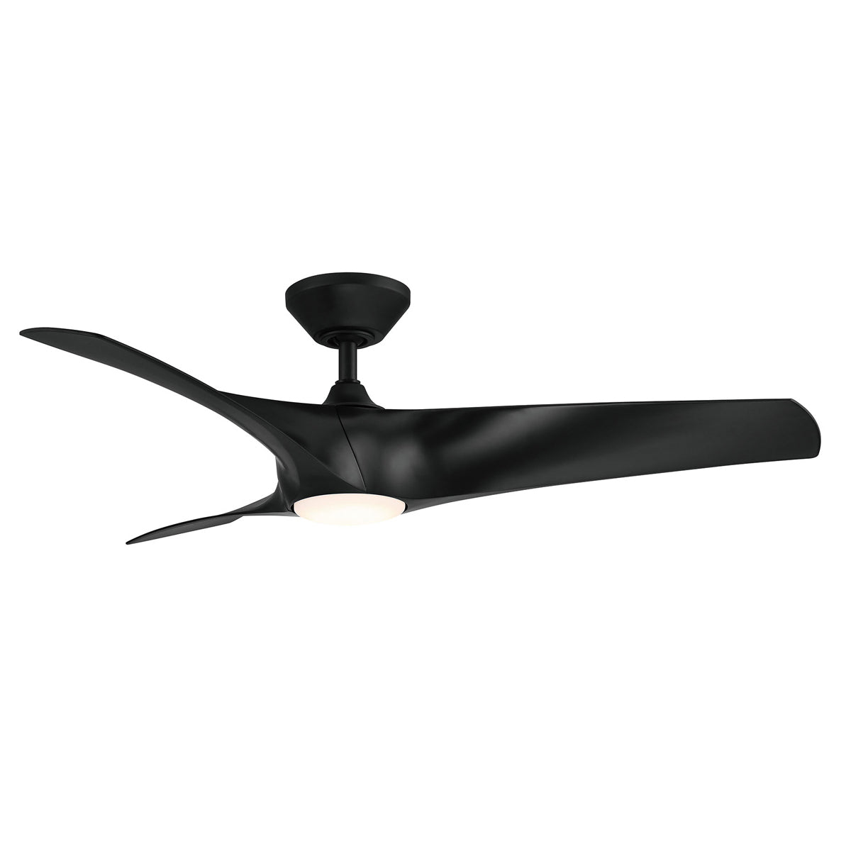 Modern Forms Fans - FR-W2006-52L-MB - 52" Ceiling Fan - Zephyr - Matte Black