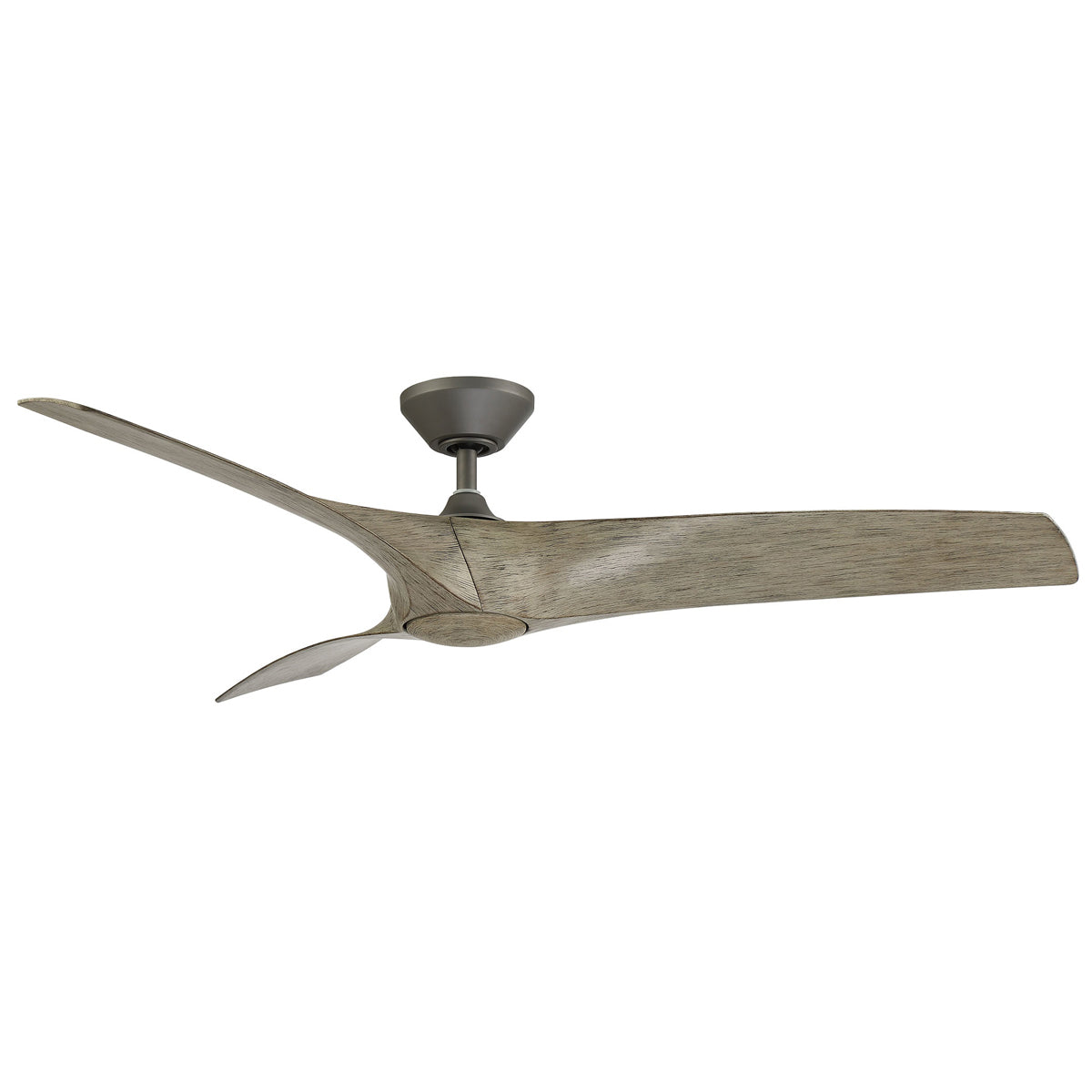 Modern Forms Fans - FR-W2006-62L-GH/WW - 62" Ceiling Fan - Zephyr - Graphite/Weathered Wood