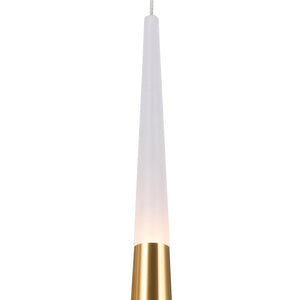 CWI Lighting - 1103P40-6-602 - LED Pool Table Light - Andes - Satin Gold