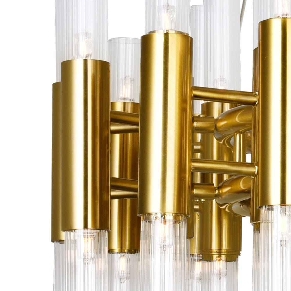 CWI Lighting - 1120P20-42-602 - LED Chandelier - Orgue - Satin Gold