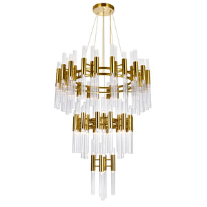 CWI Lighting - 1120P32-123-602 - LED Chandelier - Orgue - Satin Gold