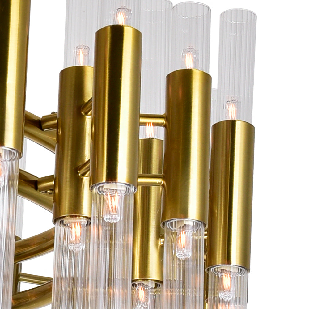 CWI Lighting - 1120P32-123-602 - LED Chandelier - Orgue - Satin Gold