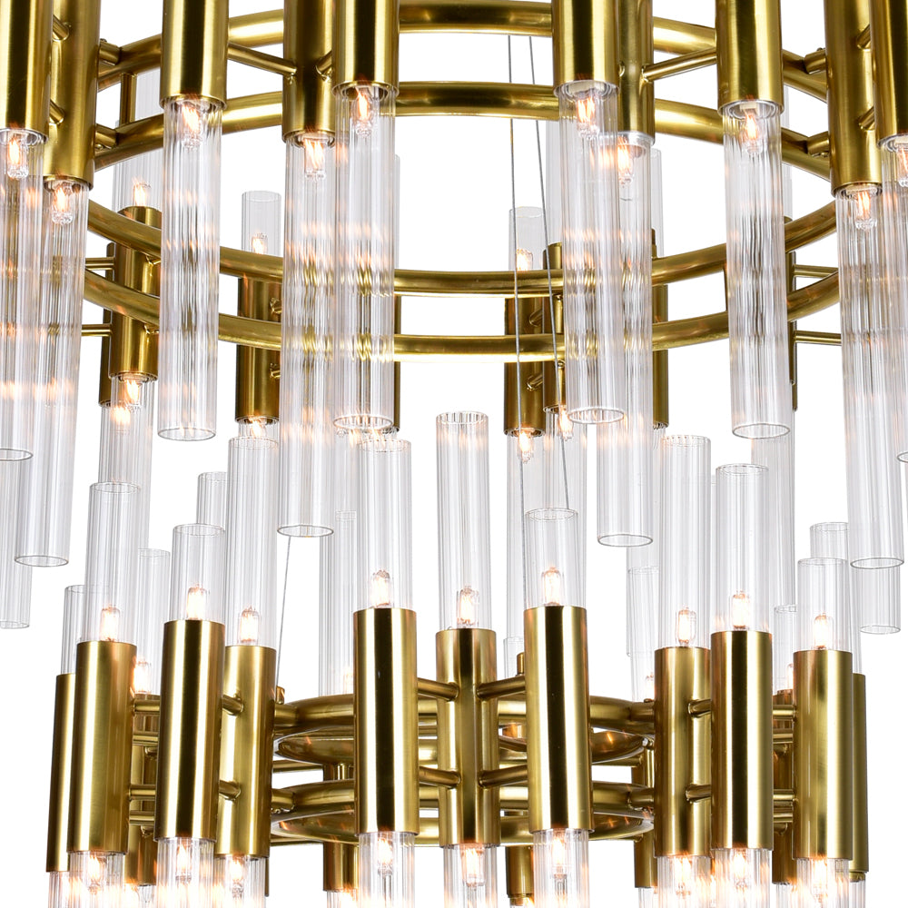 CWI Lighting - 1120P32-123-602 - LED Chandelier - Orgue - Satin Gold