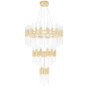 CWI Lighting - 1120P32-123-602 - LED Chandelier - Orgue - Satin Gold