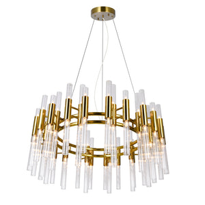 CWI Lighting - 1120P32-72-602 - LED Chandelier - Orgue - Satin Gold