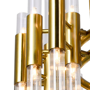 CWI Lighting - 1120P32-72-602 - LED Chandelier - Orgue - Satin Gold