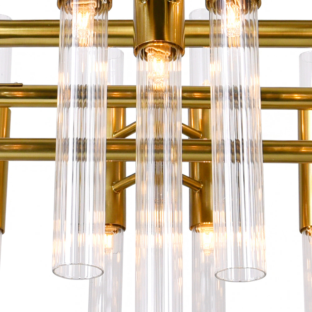 CWI Lighting - 1120P39-72-602 - LED Chandelier - Orgue - Satin Gold