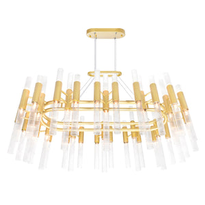 CWI Lighting - 1120P39-72-602 - LED Chandelier - Orgue - Satin Gold