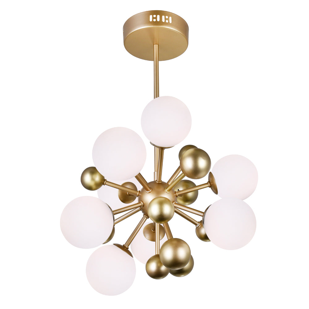 CWI Lighting - 1125P16-8-268 - LED Chandelier - Element - Sun Gold